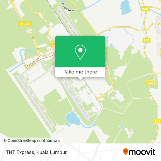 Peta TNT Express
