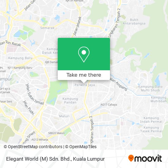 Elegant World (M) Sdn. Bhd. map