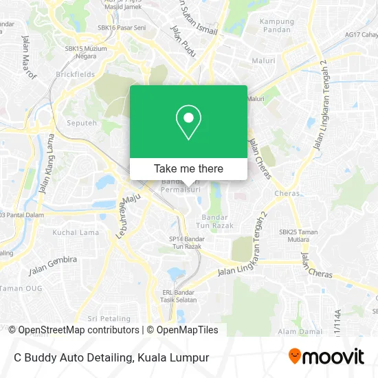 C Buddy Auto Detailing map