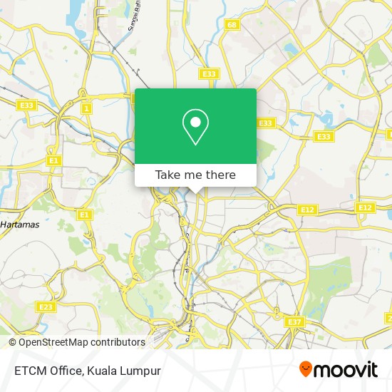 ETCM Office map