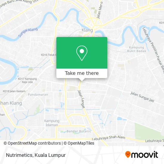 Nutrimetics map
