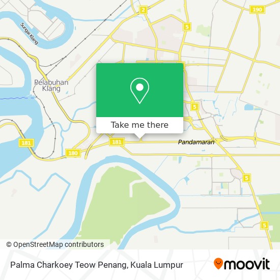 Peta Palma Charkoey Teow Penang