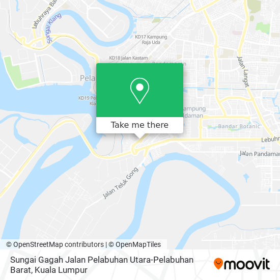 Sungai Gagah Jalan Pelabuhan Utara-Pelabuhan Barat map