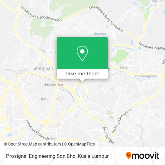 Prosignal Engineering Sdn Bhd map