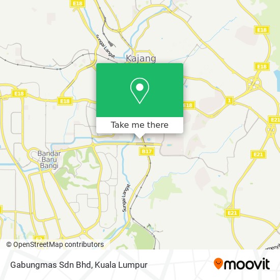 Gabungmas Sdn Bhd map