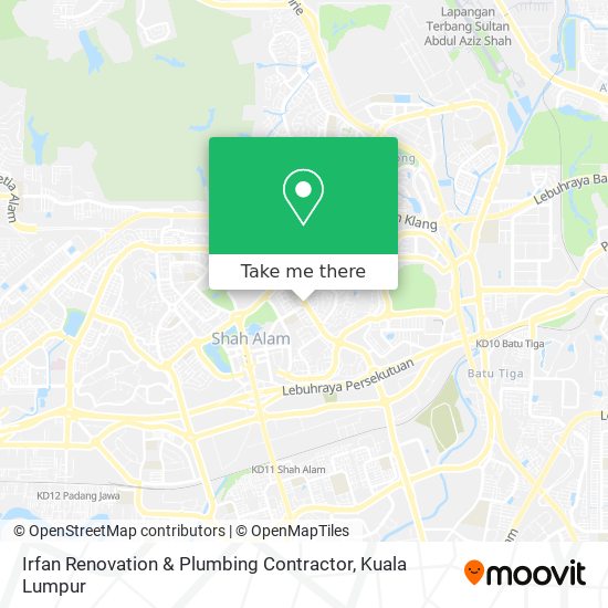 Irfan Renovation & Plumbing Contractor map