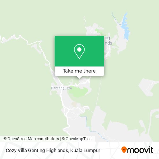 Cozy Villa Genting Highlands map