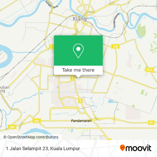 1 Jalan Selampit 23 map