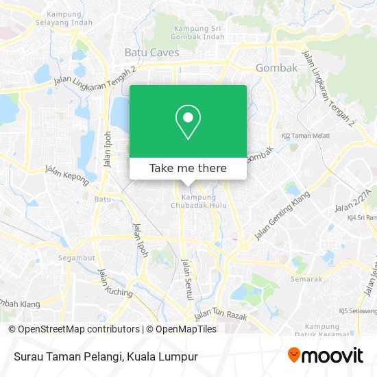 Surau Taman Pelangi map