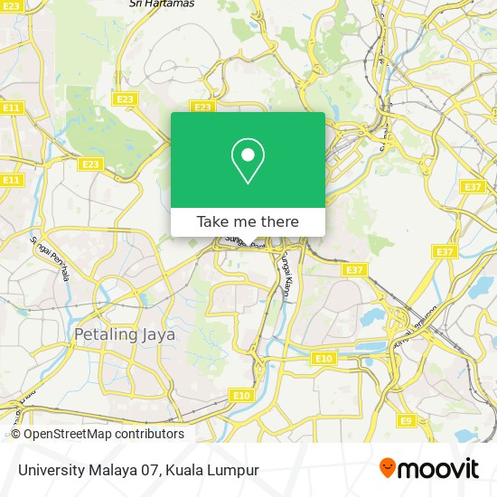 University Malaya 07 map