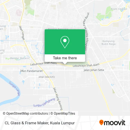 CL Glass & Frame Maker map