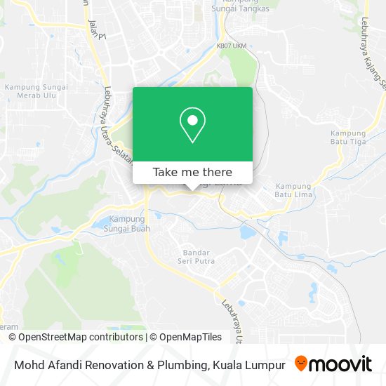 Mohd Afandi Renovation & Plumbing map