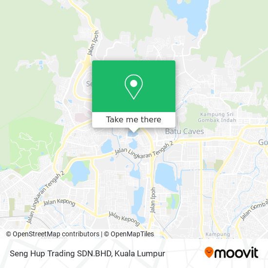 Seng Hup Trading SDN.BHD map