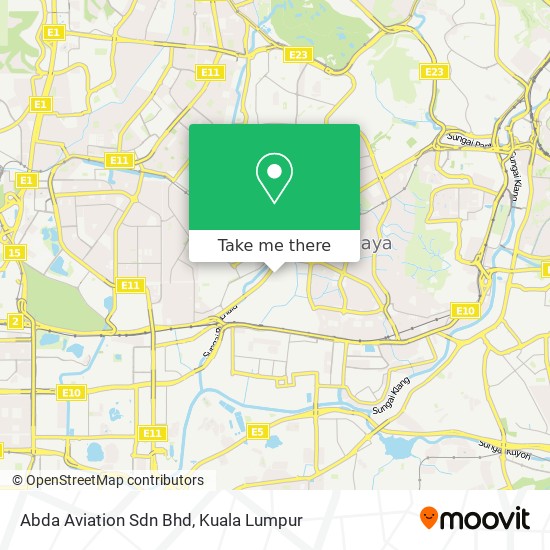 Abda Aviation Sdn Bhd map