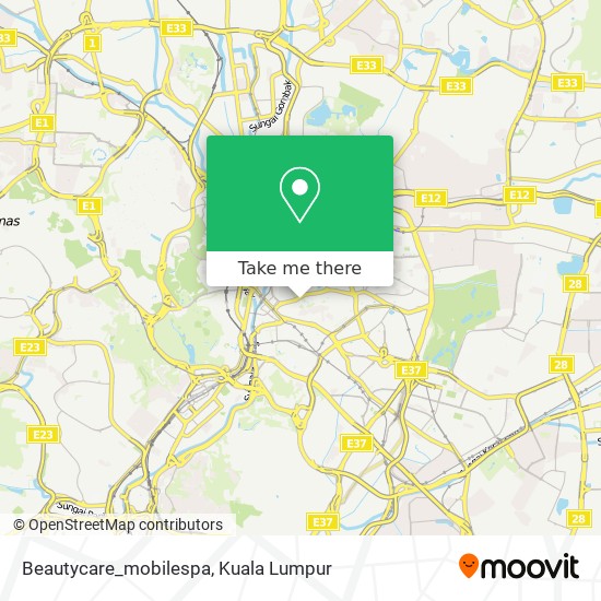 Beautycare_mobilespa map