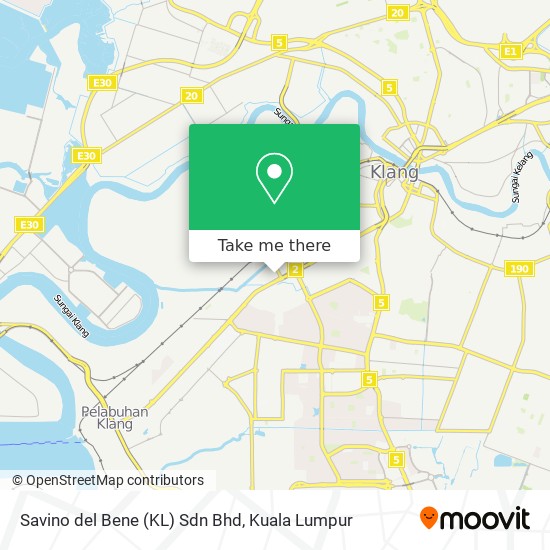 Savino del Bene (KL) Sdn Bhd map