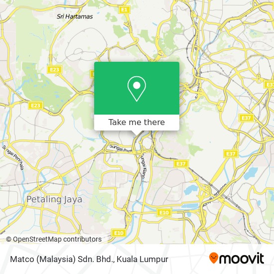 Matco (Malaysia) Sdn. Bhd. map