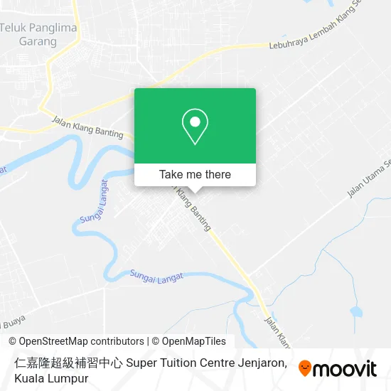 Peta 仁嘉隆超級補習中心 Super Tuition Centre Jenjaron