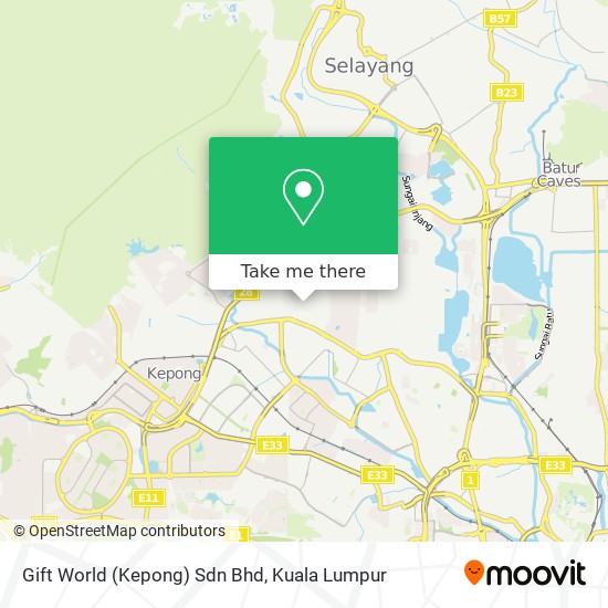 Gift World (Kepong) Sdn Bhd map