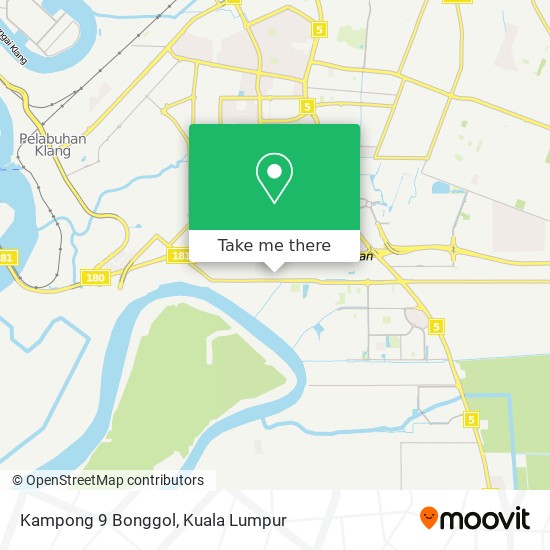 Peta Kampong 9 Bonggol