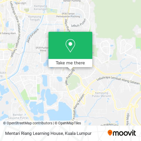 Mentari Riang Learning House map