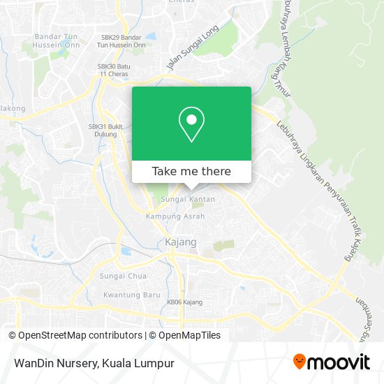 WanDin Nursery map