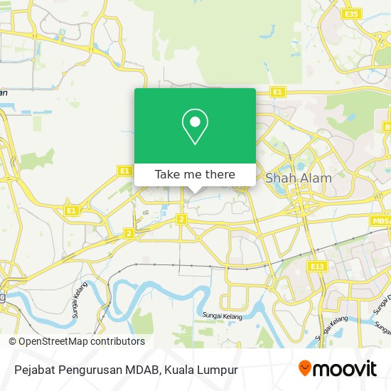 Pejabat Pengurusan MDAB map