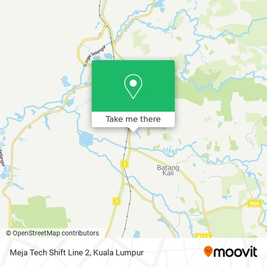 Meja Tech Shift Line 2 map