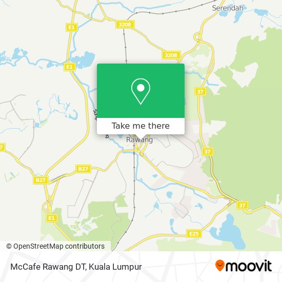 Peta McCafe Rawang DT