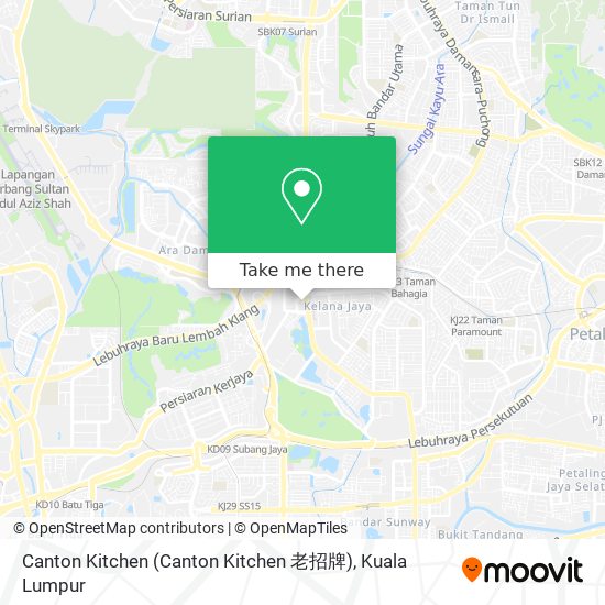 Canton Kitchen (Canton Kitchen 老招牌) map