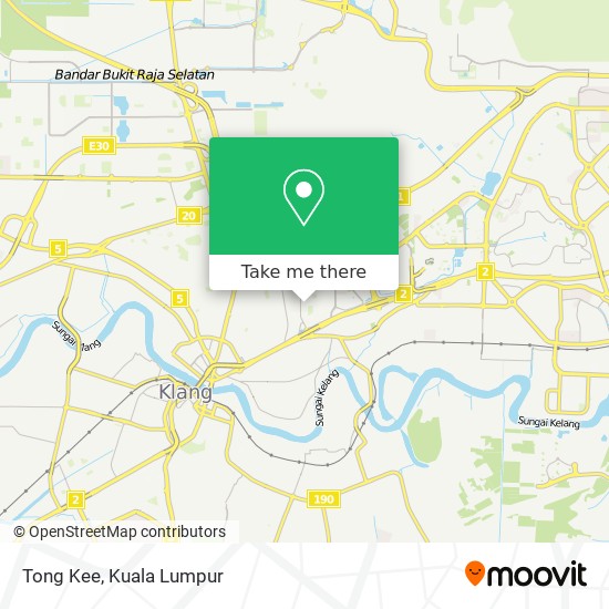 Tong Kee map