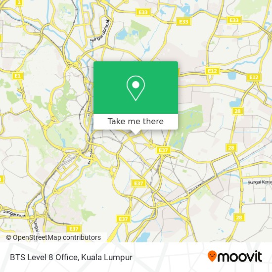 BTS Level 8 Office map