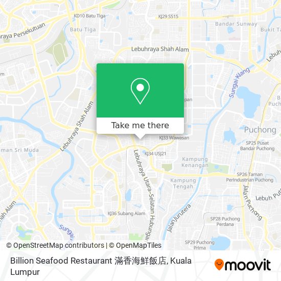 Billion Seafood Restaurant 滿香海鮮飯店 map