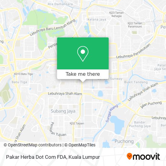 Peta Pakar Herba Dot Com FDA