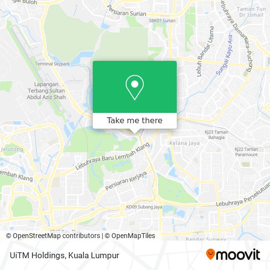 UiTM Holdings map