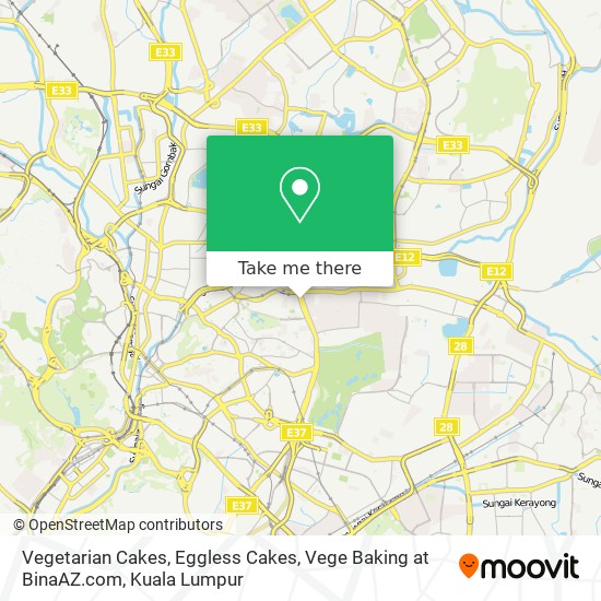 Vegetarian Cakes, Eggless Cakes, Vege Baking at BinaAZ.com map