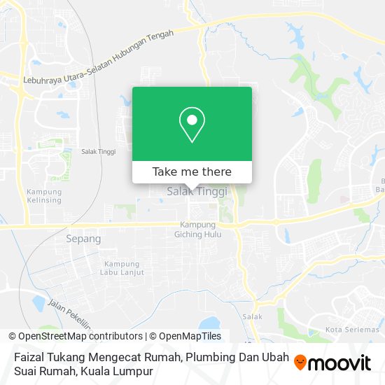 Faizal Tukang Mengecat Rumah, Plumbing Dan Ubah Suai Rumah map