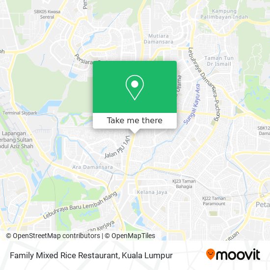 Family Mixed Rice Restaurant map