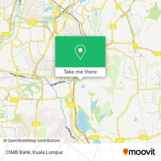 CIMB Bank map