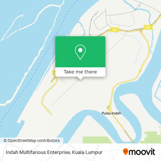 Indah Multifarious Enterprise map