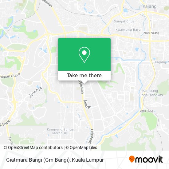 Giatmara Bangi (Gm Bangi) map