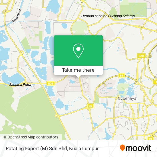 Rotating Expert (M) Sdn Bhd map