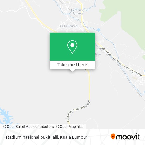 stadium nasional bukit jalil map