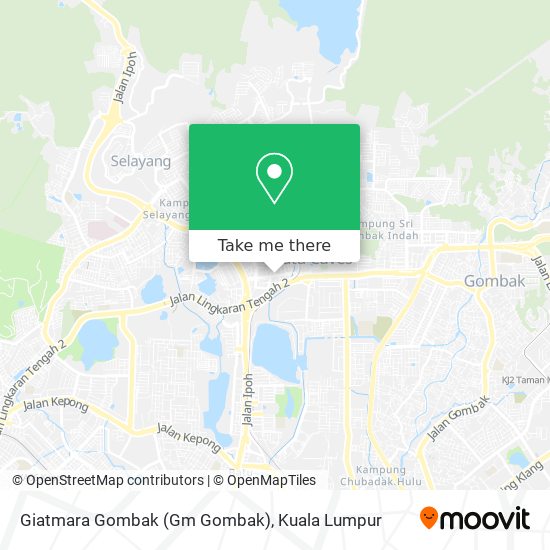 Giatmara Gombak (Gm Gombak) map
