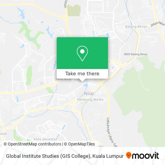 Global Institute Studies (GIS College) map