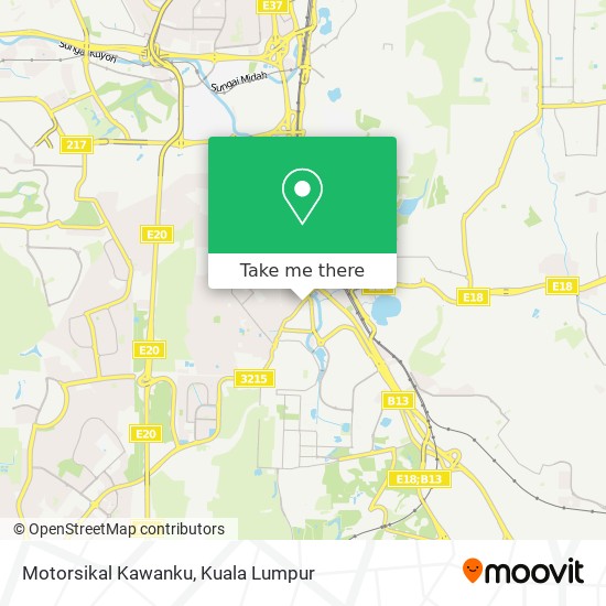 Motorsikal Kawanku map