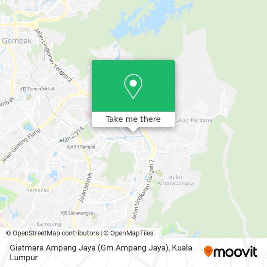 Peta Giatmara Ampang Jaya (Gm Ampang Jaya)