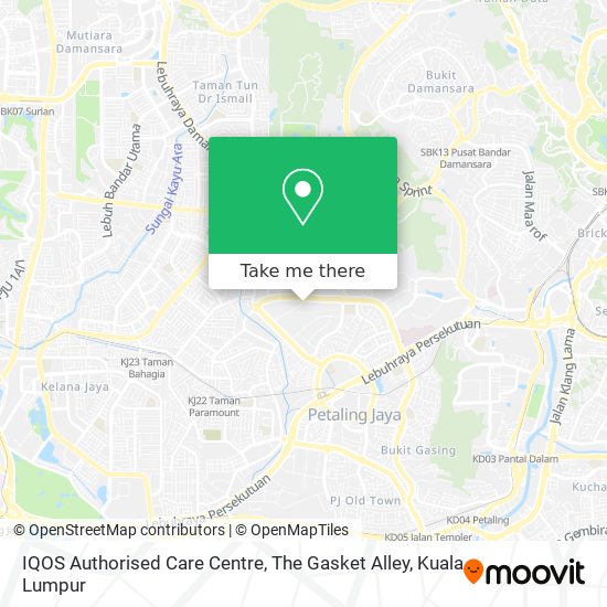 IQOS Authorised Care Centre, The Gasket Alley map