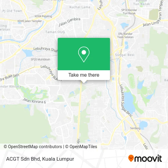 ACGT Sdn Bhd map