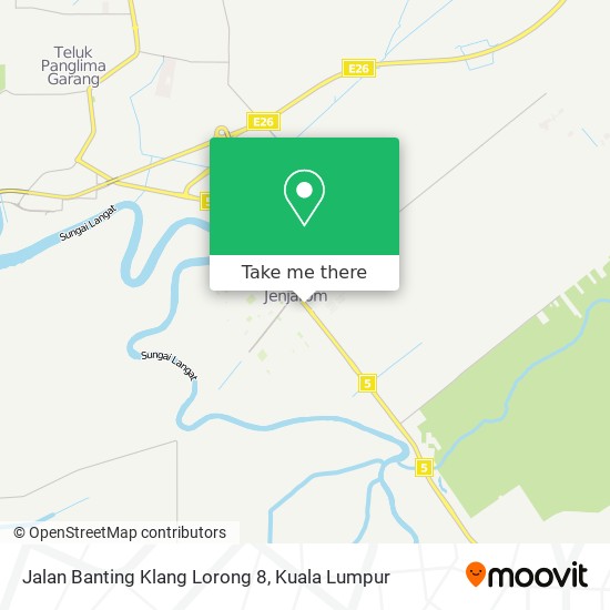 Peta Jalan Banting Klang Lorong 8